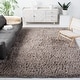 preview thumbnail 6 of 68, SAFAVIEH Polar Shag Bibi Glam Solid 3-inch Extra Thick Rug 3' x 3' Square - Mushroom