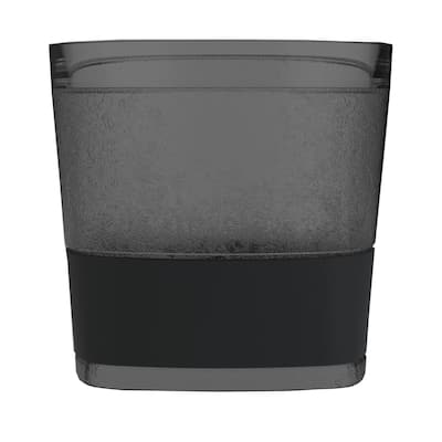 Whiskey FREEZE Cooling Cup in Smoke by HOST (Two Pack) - 3.5" x 3.5"