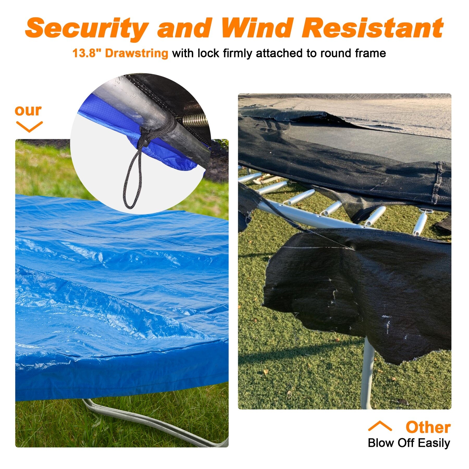 Trampoline cover for winter best sale