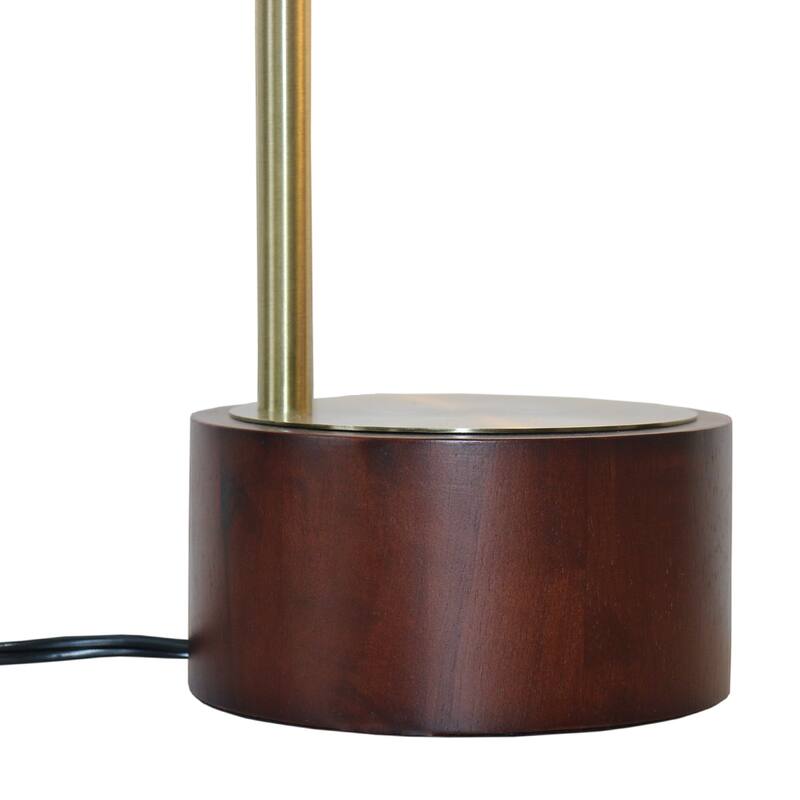 Modern Classic Desk Lamp Glass Table Light, Easy Assembly Table Lamp, Simple Glass Globe Arched Table Lamp 110V