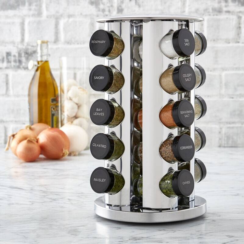 Kamenstein 20-jar Revolving Spice Rack