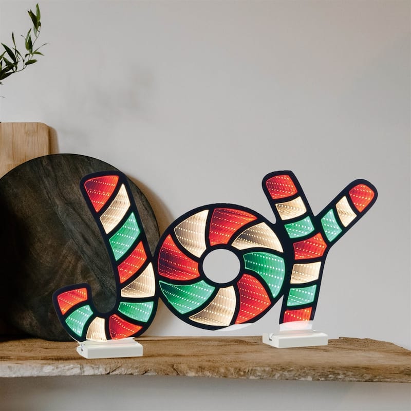 "Joy" Holiday Ekkolight 15.74"L - N/A