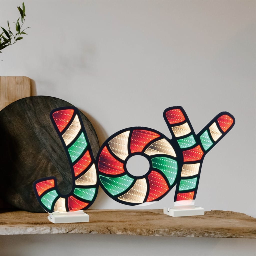 "Joy" Holiday Ekkolight 15.74"L - N/A