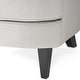 preview thumbnail 28 of 27, Tafton Tufted Club Chair with Ottoman by Christopher Knight Home