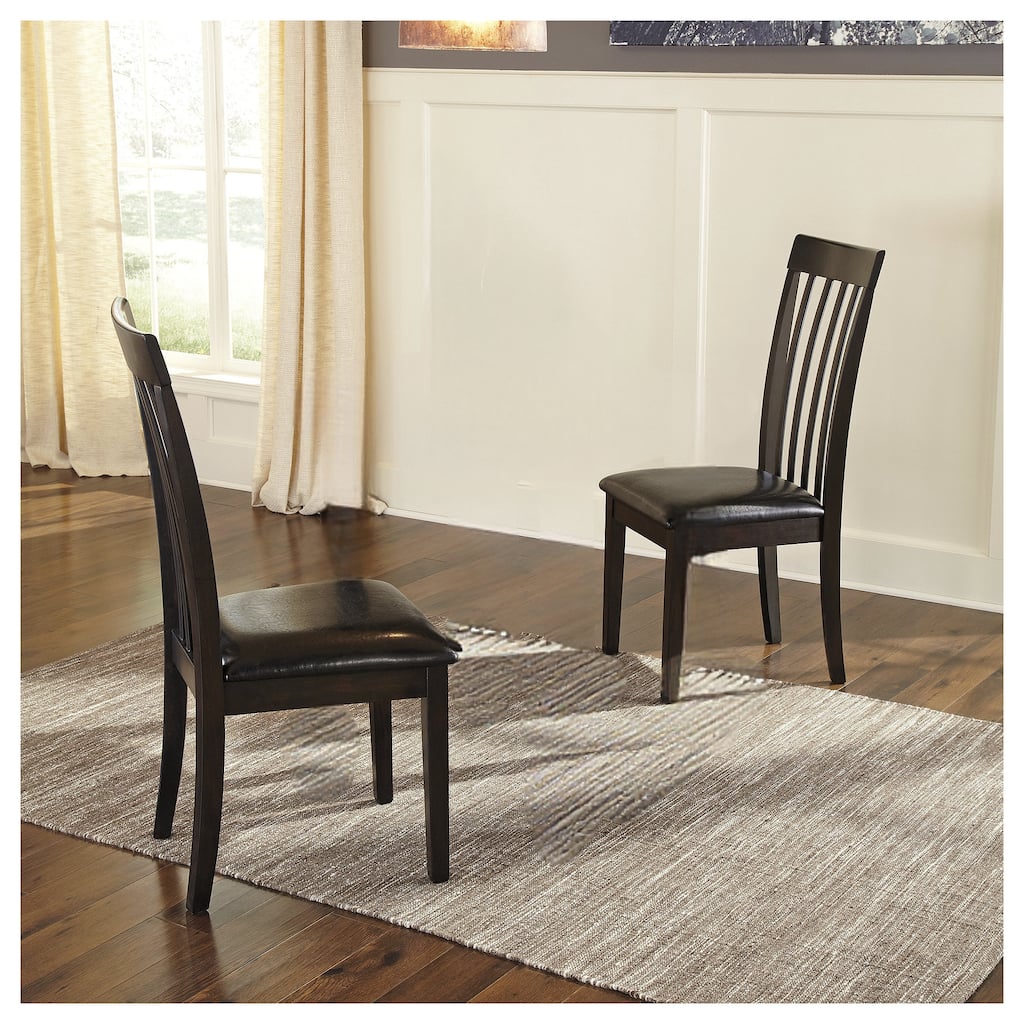 Hammis Dark Brown Dining Room Chair (Set of 2)