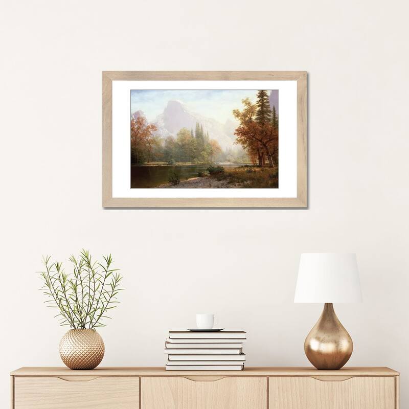 iCanvas "Half Dome, Yosemite " by Albert Bierstadt