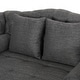 preview thumbnail 25 of 38, Wellston Tufted Double Chaise Lounge by Christopher Knight Home - 62.50" L x 58.50" W x 34.00" H