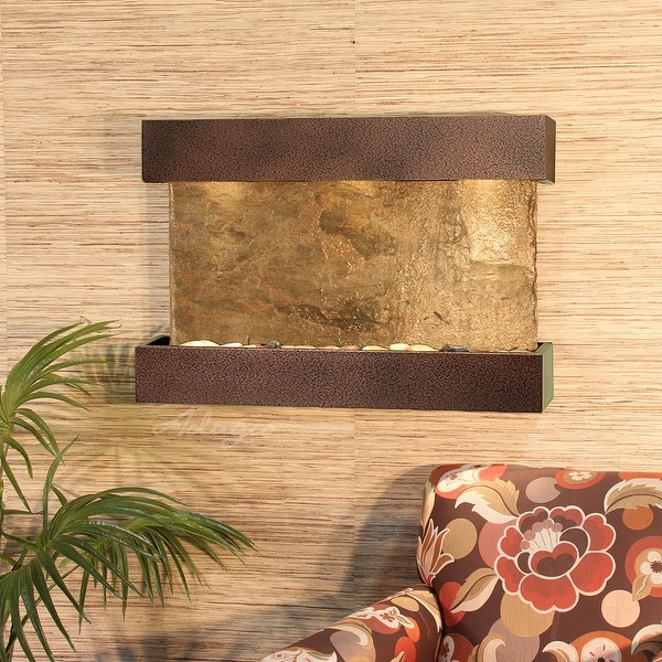 Adagio Reflection Creek Fountain with Copper Vein Finish - Multiple Colors Available