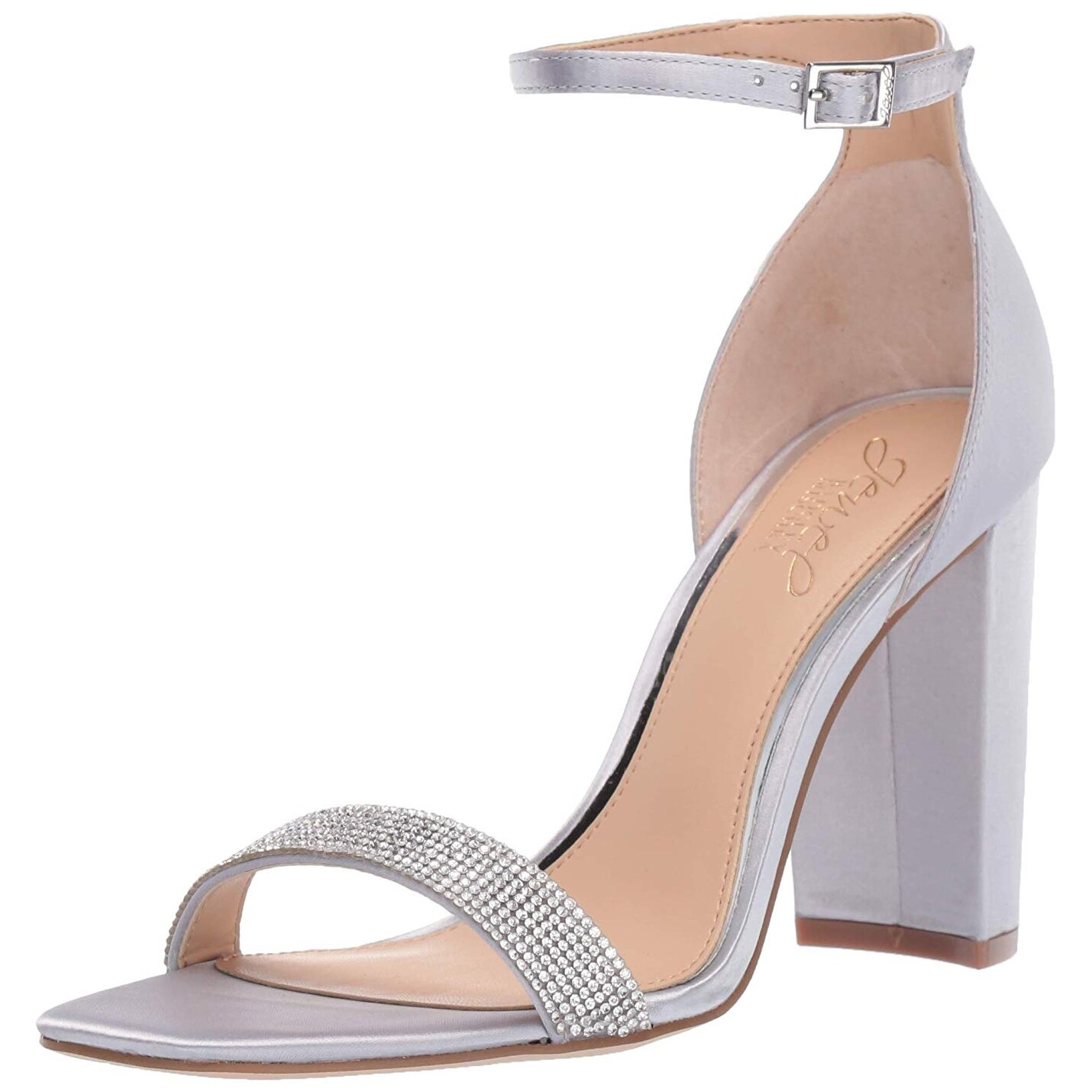 keshia ii clear ankle strap sandal
