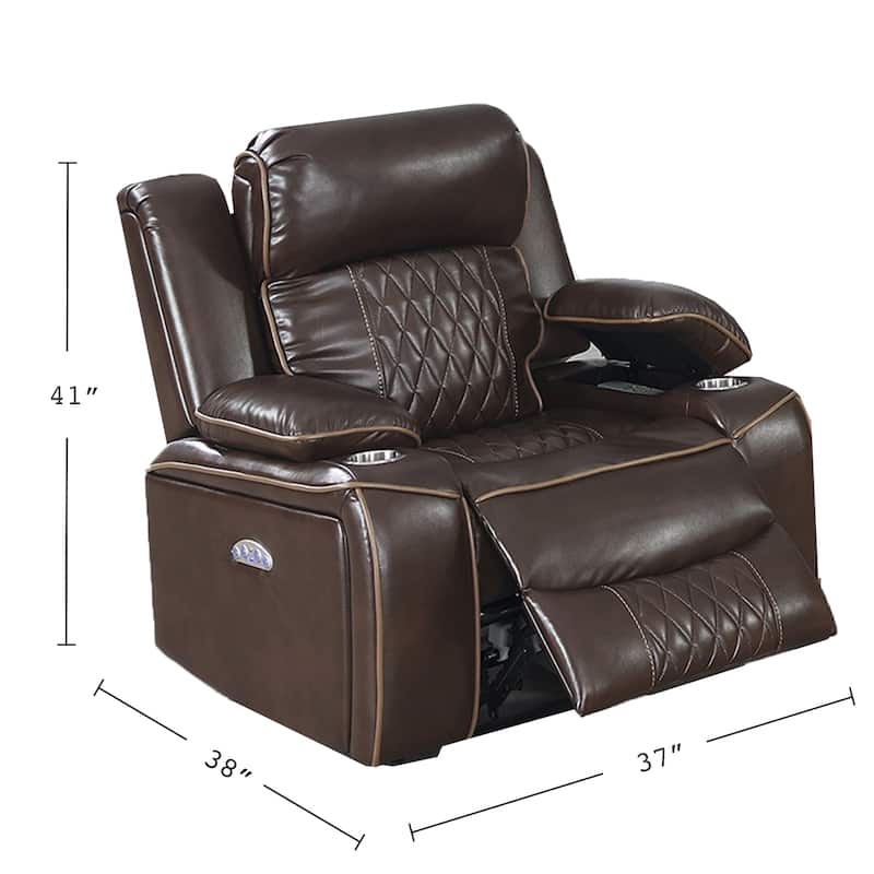 Power Recliner with CUP Holders