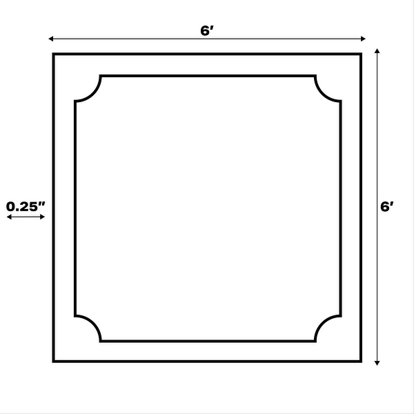 dimension image slide 11 of 33, JONATHAN Y Aarhus Minimalist Angle Geometric Ivory/Cream Area Rug