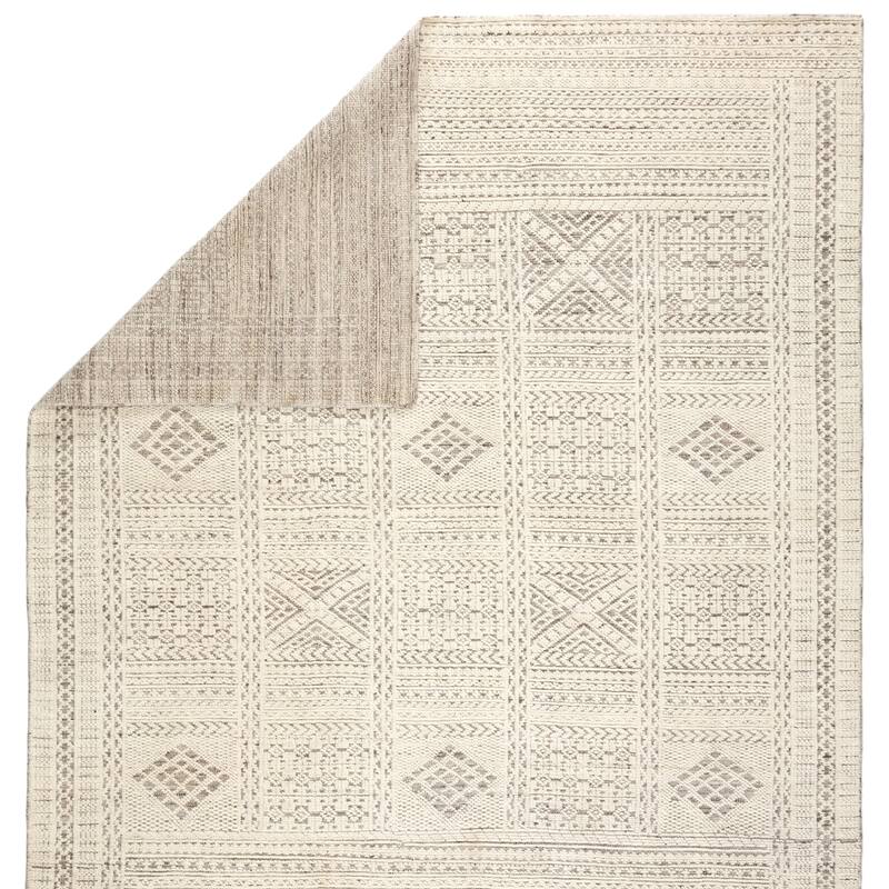 Rehana Hand-Knotted Geometric Area Rug