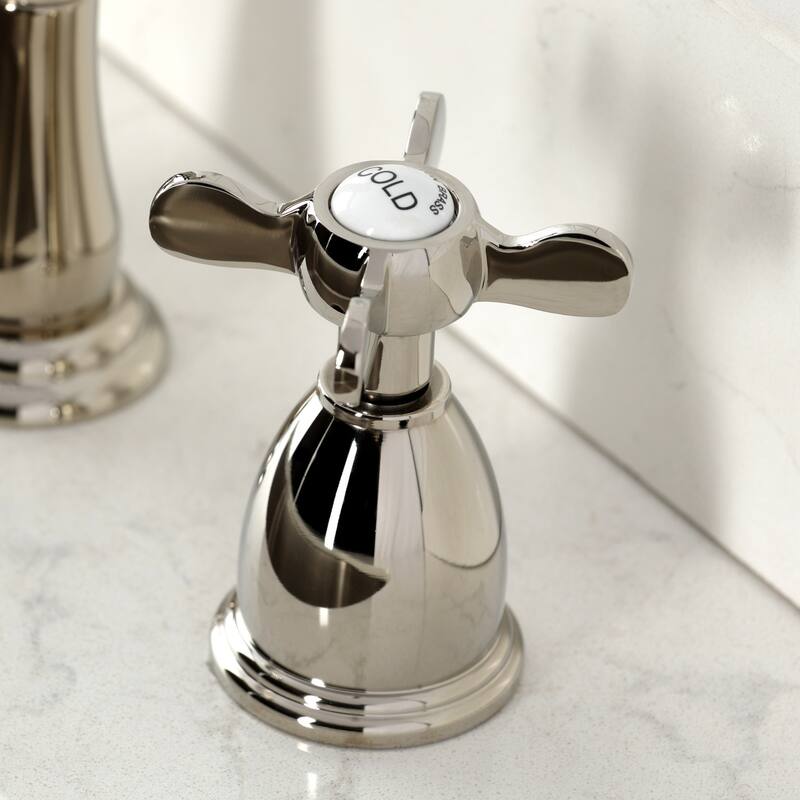 Kingston Brass Essex Double-Handle Wall-Mount Pre-Rinse Bridge Kitchen Faucet