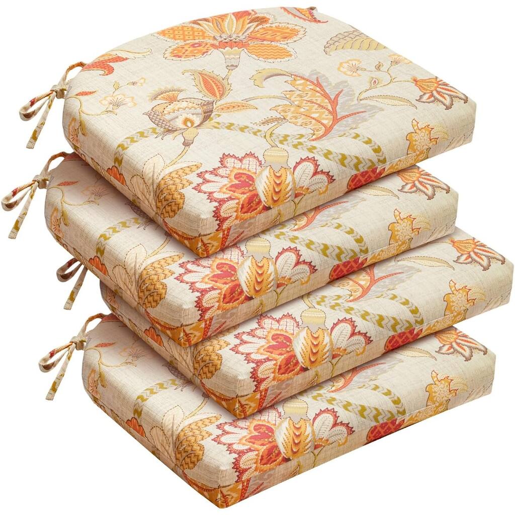 Outdoor Chair Cushions Set of 4 for Patio Furniture