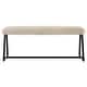 preview thumbnail 1 of 5, Uttermost Taupo Sheepskin Bench - 48"W x 20"H x 12.25"D