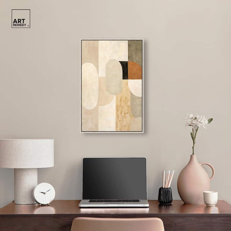 Overlapping Planes II Canvas by Art Remedy
