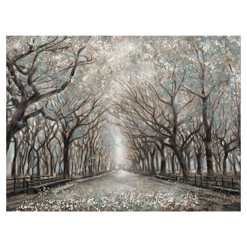 Momentary Quiet Platinum by Frank Parson Canvas Art Print