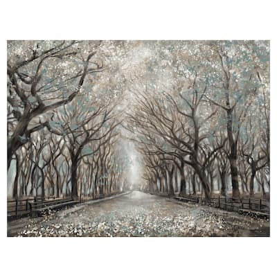 Momentary Quiet Platinum by Frank Parson Canvas Art Print