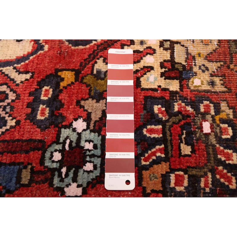 ECARPETGALLERY Hand-knotted Andelz Red Wool Rug - 4'9 x 6'9