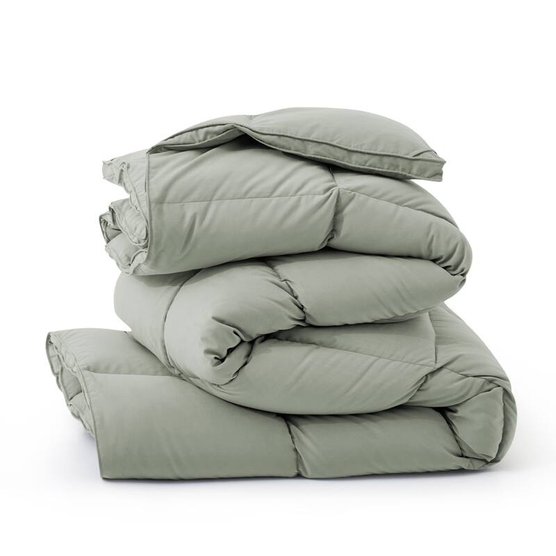 Premium White Feather Down Comforter Duvet Insert All Warmth Levels