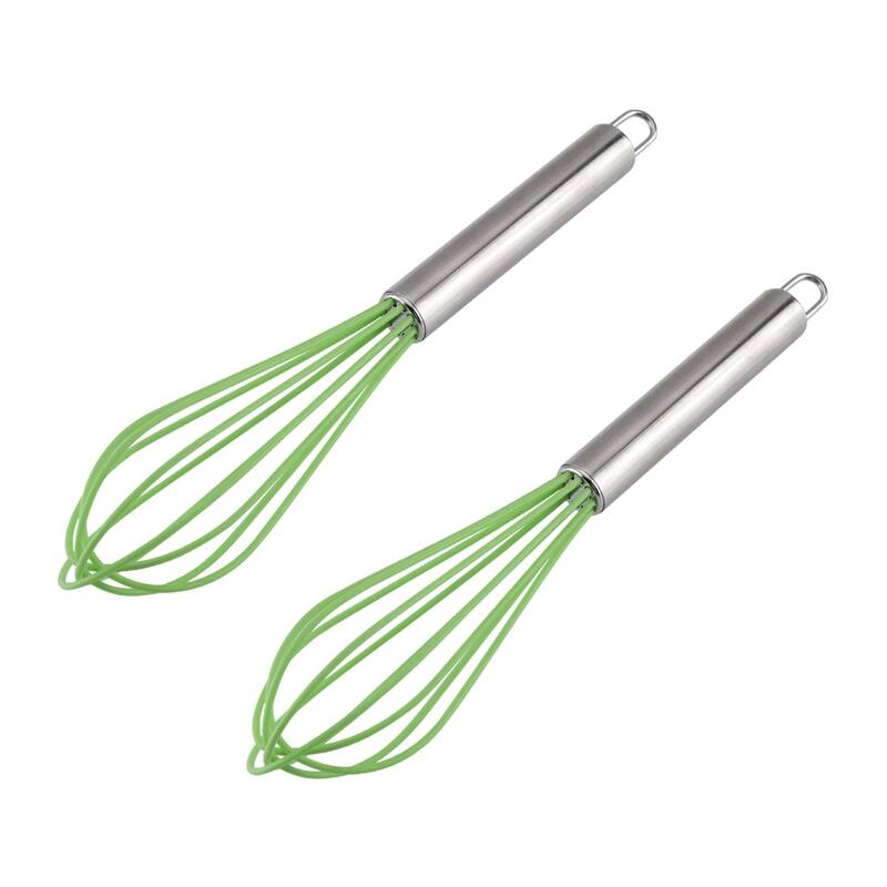Egg Whisk Silicone Whisk Mixer Kitchen Utensil