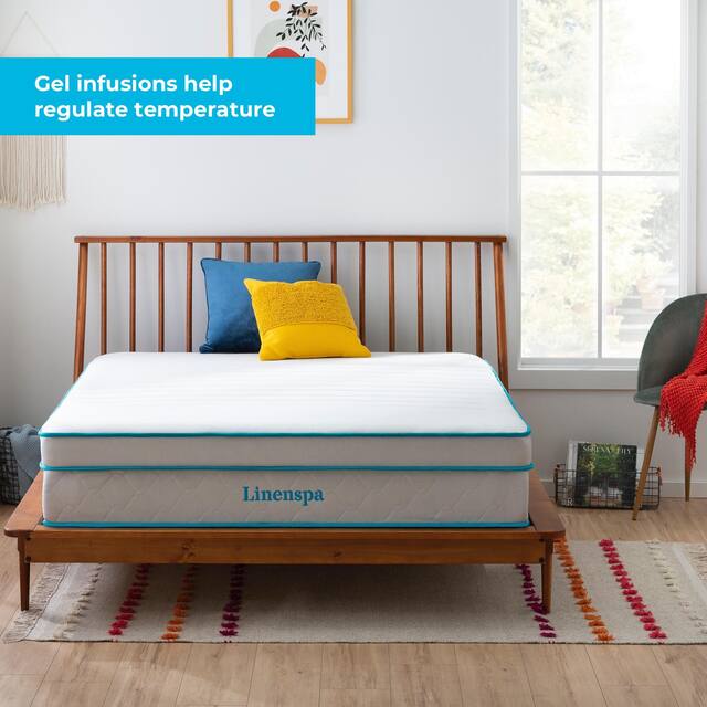 Linenspa Essentials 12-inch Gel Hybrid Mattress