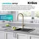 Thumbnail 23, Kraus Oletto 2-Function 1-Handle 1-Hole Pulldown Kitchen Faucet. Changes active main hero.
