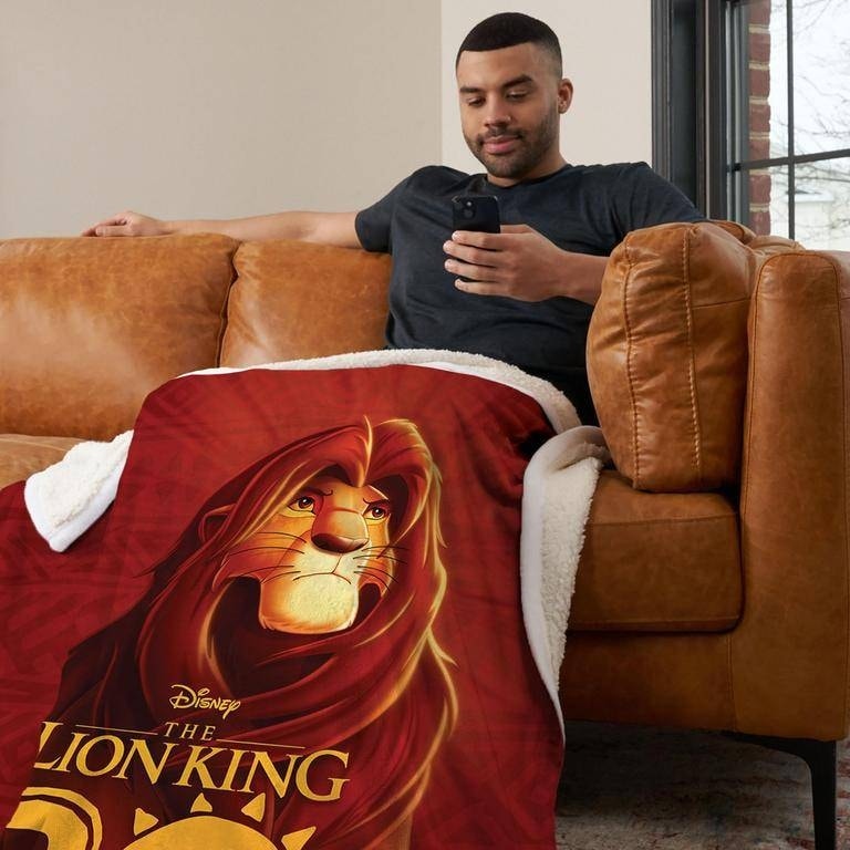 Northwest Disney Lion King the King Silk Touch Throw