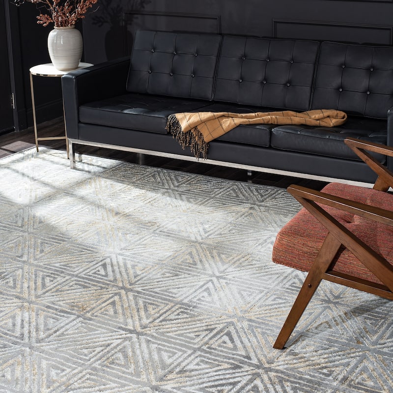 Glory Modern & Contemporary Geometric Indoor Area Rug