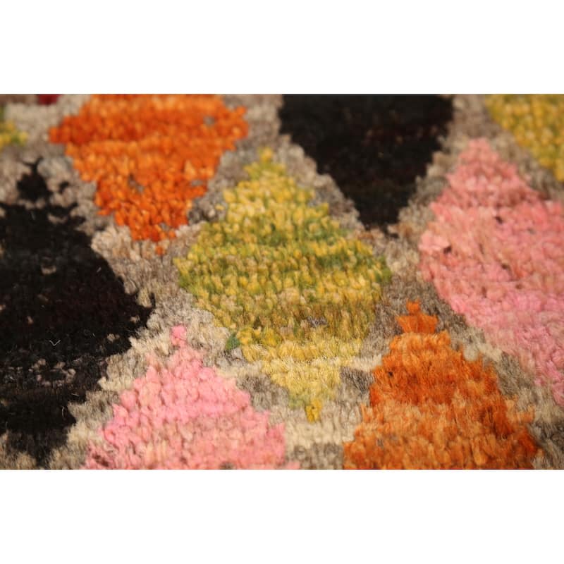 Trellis Moroccan Oriental Area Rug Handmade Tribal Wool Carpet - 5'9" x 7'9"