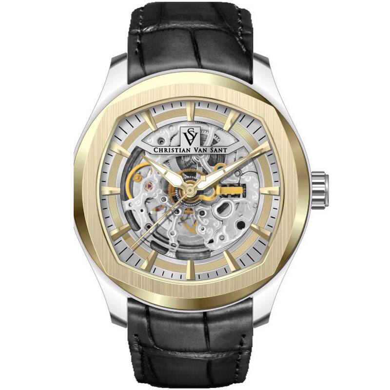 Christian Van Sant Men's Romeo Gold Dial Watch - CV9502 - 6 (36)