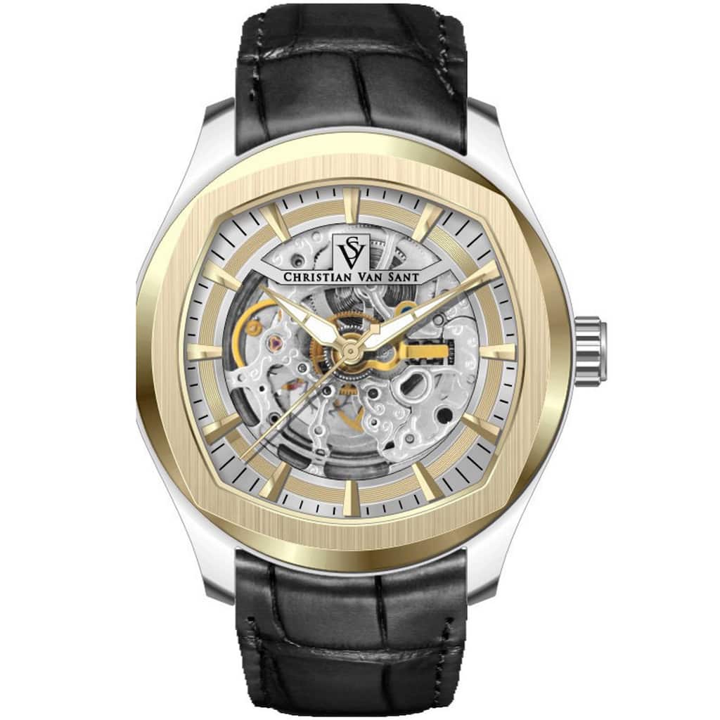 Christian Van Sant Men's Romeo Gold Dial Watch - CV9502 - 6 (36)