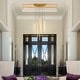 preview thumbnail 8 of 61, 8/12/18-Light Dimmable Integrated LED Chandelier Linear Kitchen Island Light