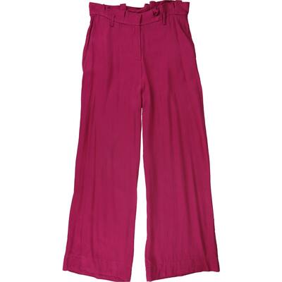 Lucy Paris Womens Grace Paperbag Casual Trouser Pants