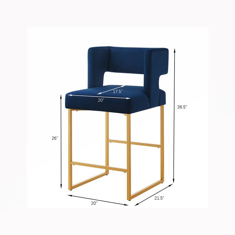 Counter Height Bar Stools,Set of 2