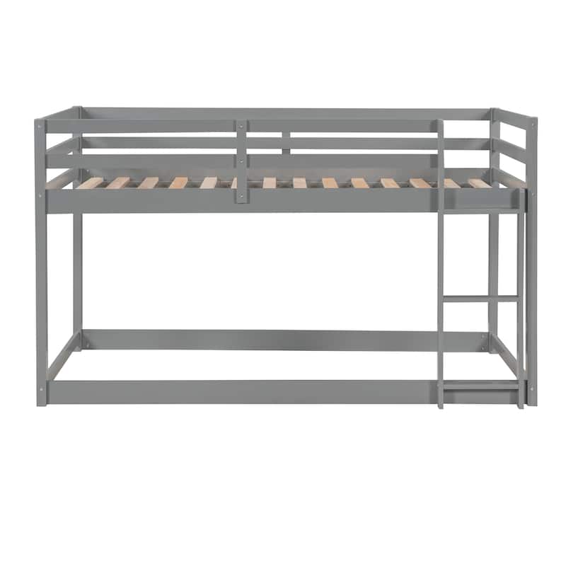 Floor Bunk Bed with Ladder