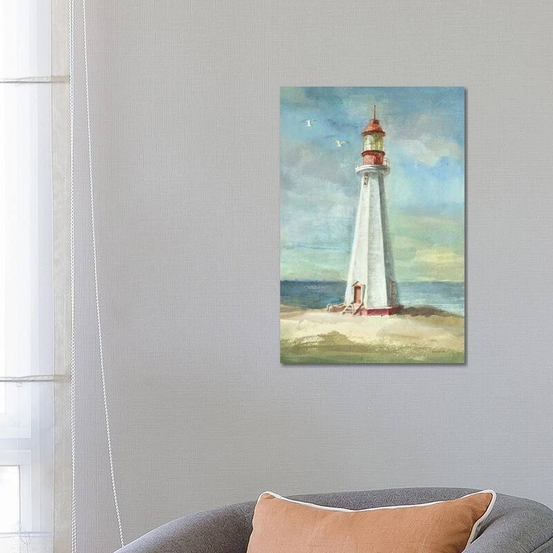 iCanvas "Lighthouse III" by Danhui Nai Canvas Print - 26x18x1.5