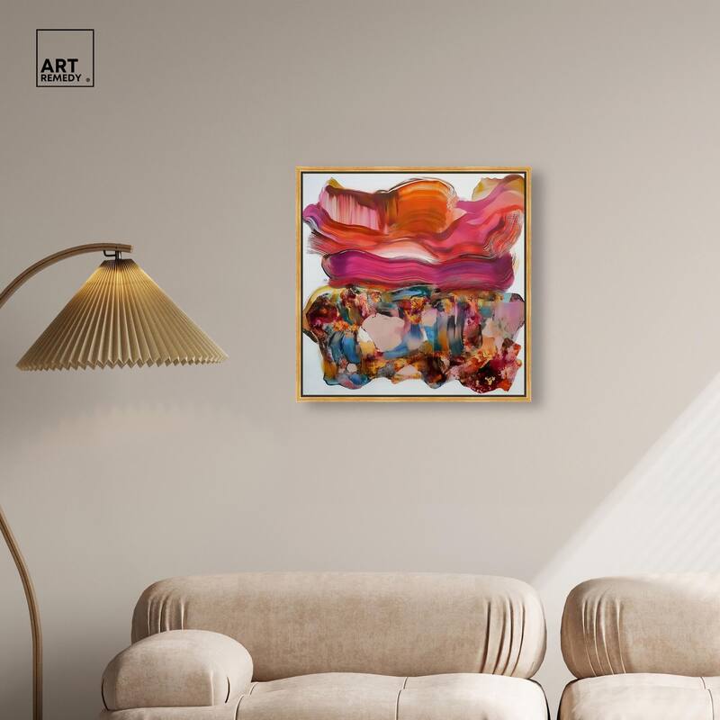 Flow State II Canvas by Art Remedy