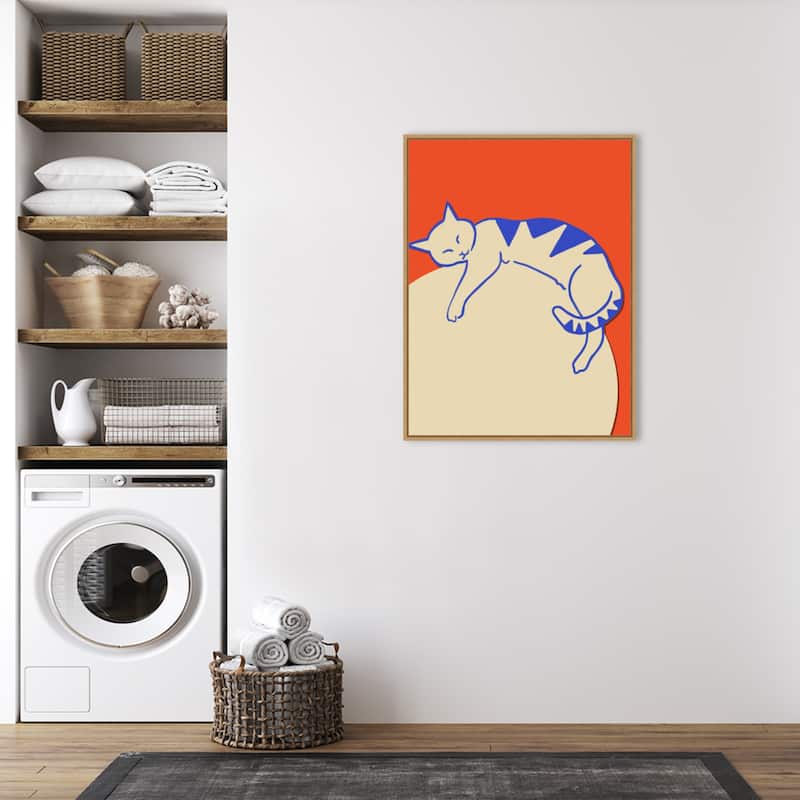 Catalyst by Uma Gokhale Framed Canvas Wall Art