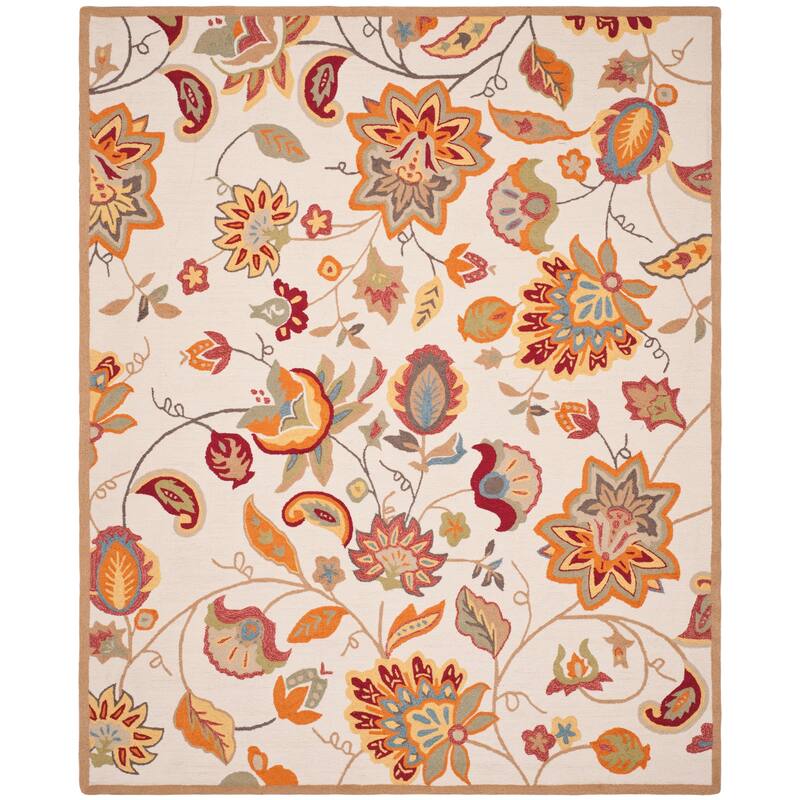 SAFAVIEH Handmade Four Seasons Baldina Floral Rug