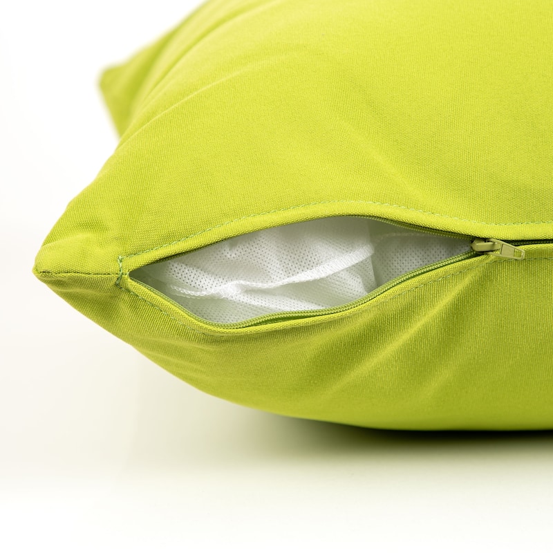 Soleil Rectangle Indoor/ Outdoor Accent Pillow Cushion beige