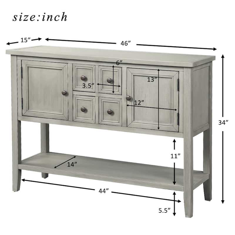 Buffet Table Console Table Dining Room Server Sofa Table