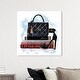 preview thumbnail 8 of 8, Oliver Gal 'Blue Dreamy Books' Fashion and Glam Wall Art Canvas Print Essentials - Black, Blue