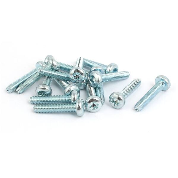Triangular Socket Head M4x20mm Pan Head Torx Socket Triangle Thread Self Locking Screw Bolt ...