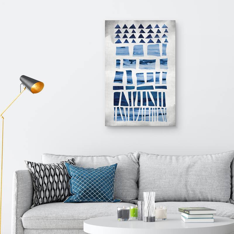 New Tribal Abstract by Nikki Chu Canvas Art Print