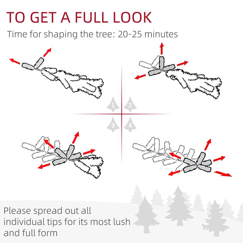 GDFStudio - Harper Guide to an Effortless 7.5ft Holiday Tree