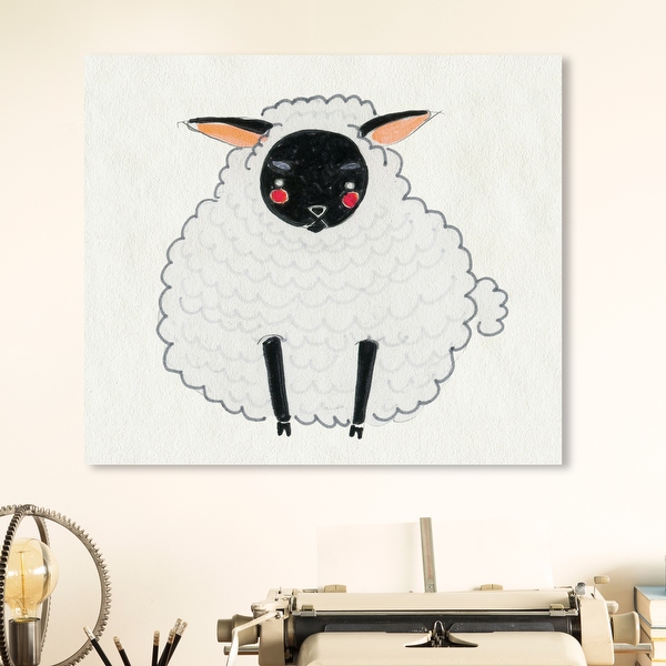 black and white 1 10th sheep