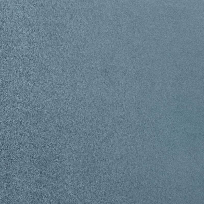 Ekram Velvet Upholstered Platform Bed - Mid-Century Modern Bed Frame with Curved Headboard and Accent Footboard