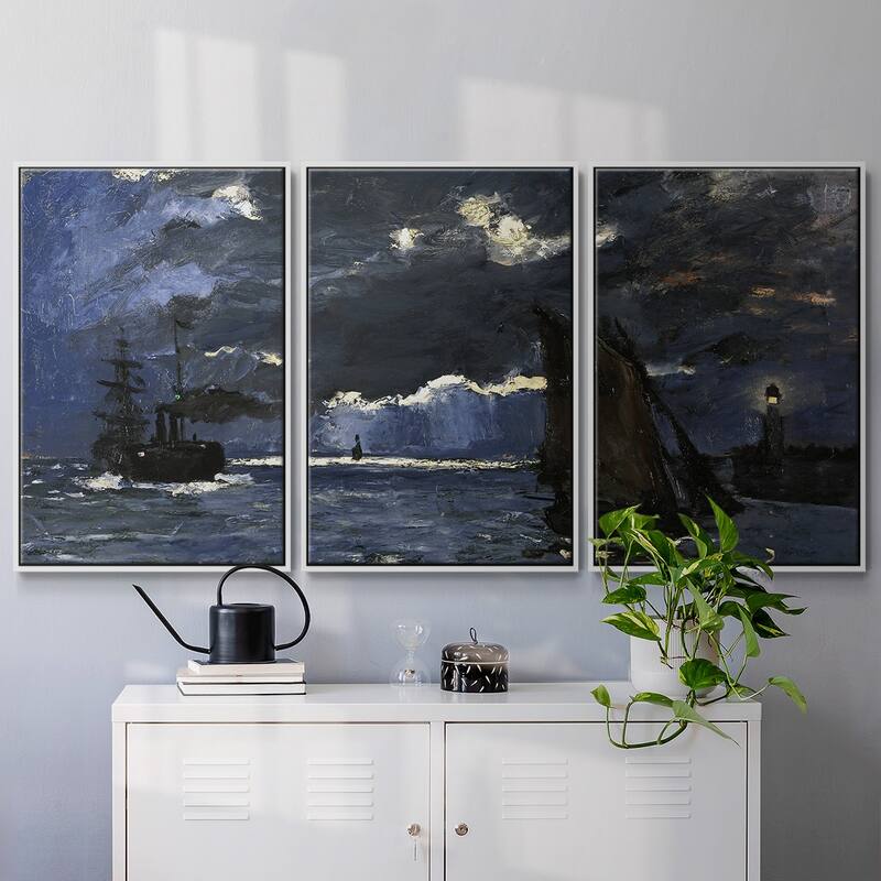 Monet - Multi Piece Framed Canvas
