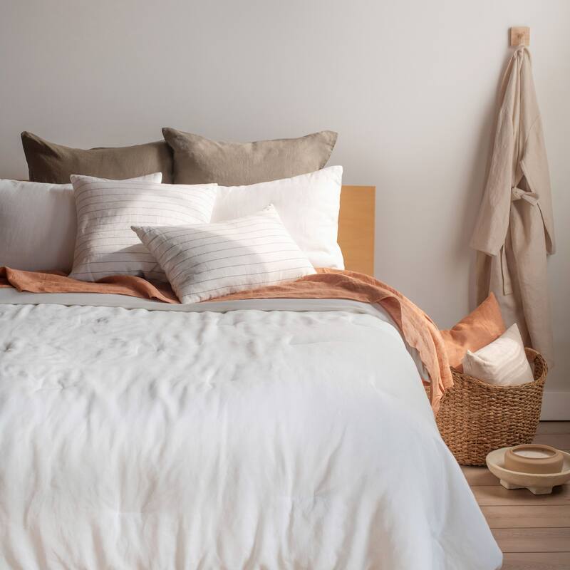 French Linen Comforter & Sham Set by BOKSER HOME